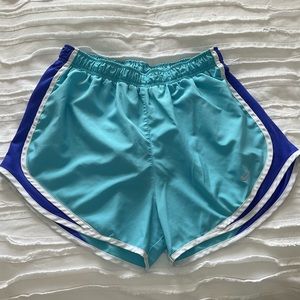 Blue Large Nike Running Shorts